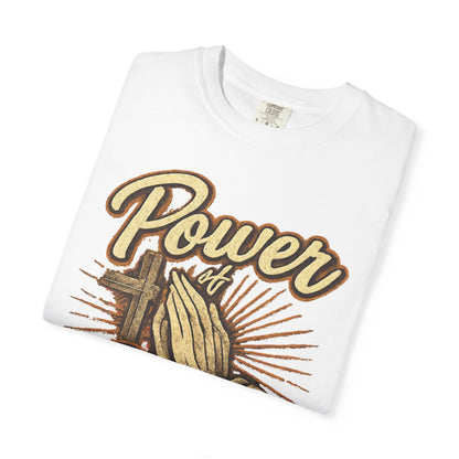 Prayer T-Shirt – "Power of Prayer" Christian Tee (Mark 11:24)