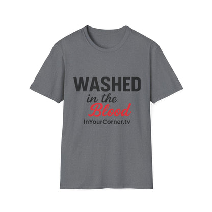 Washed in the Blood T-Shirt — Christian Faith Graphic Tee