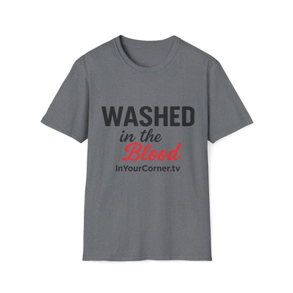 Washed in the Blood T-Shirt — Christian Faith Graphic Tee
