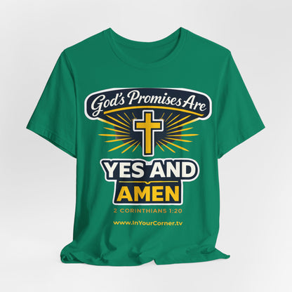 Faithful Promises T-Shirt — Scripture 'God Is Faithful' Prayer Tee