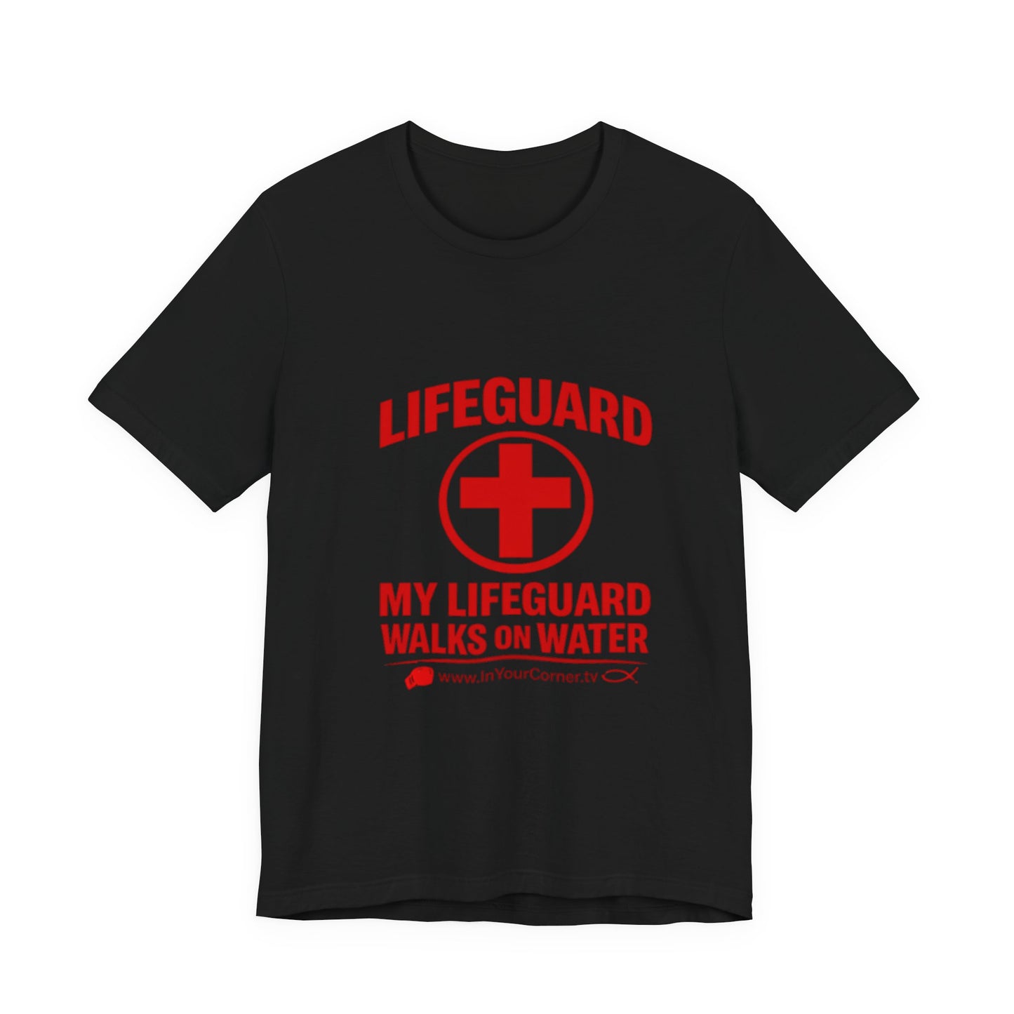 Lifeguard 'My Lifeguard Walks on Water' Tee