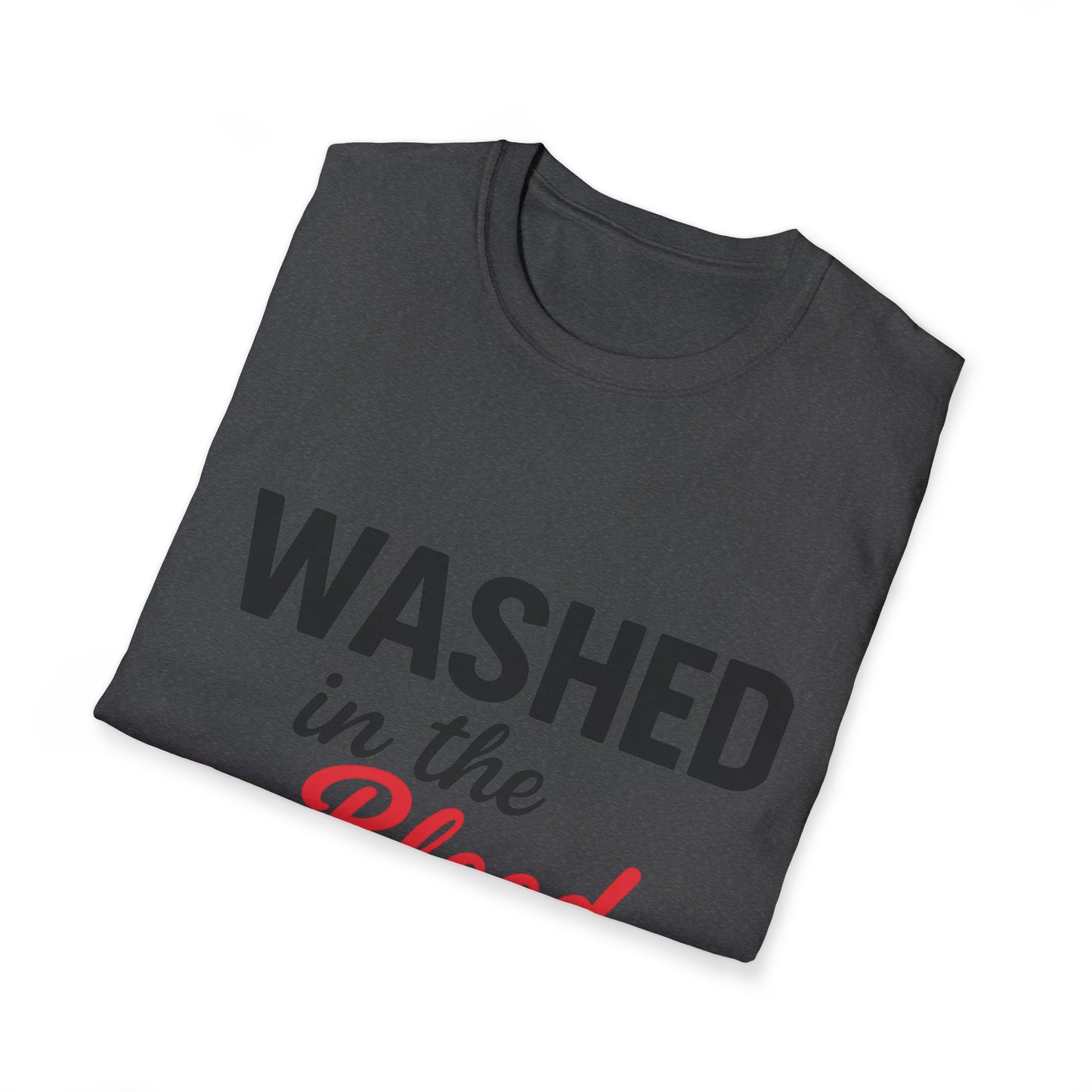 Washed in the Blood T-Shirt — Christian Faith Graphic Tee