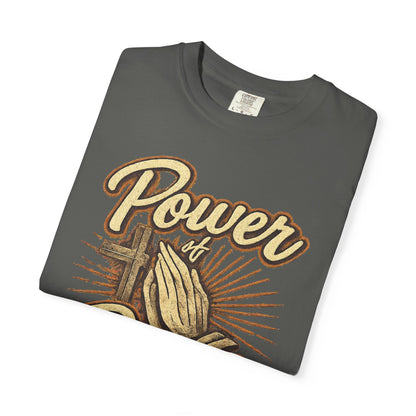 Prayer T-Shirt – "Power of Prayer" Christian Tee (Mark 11:24)
