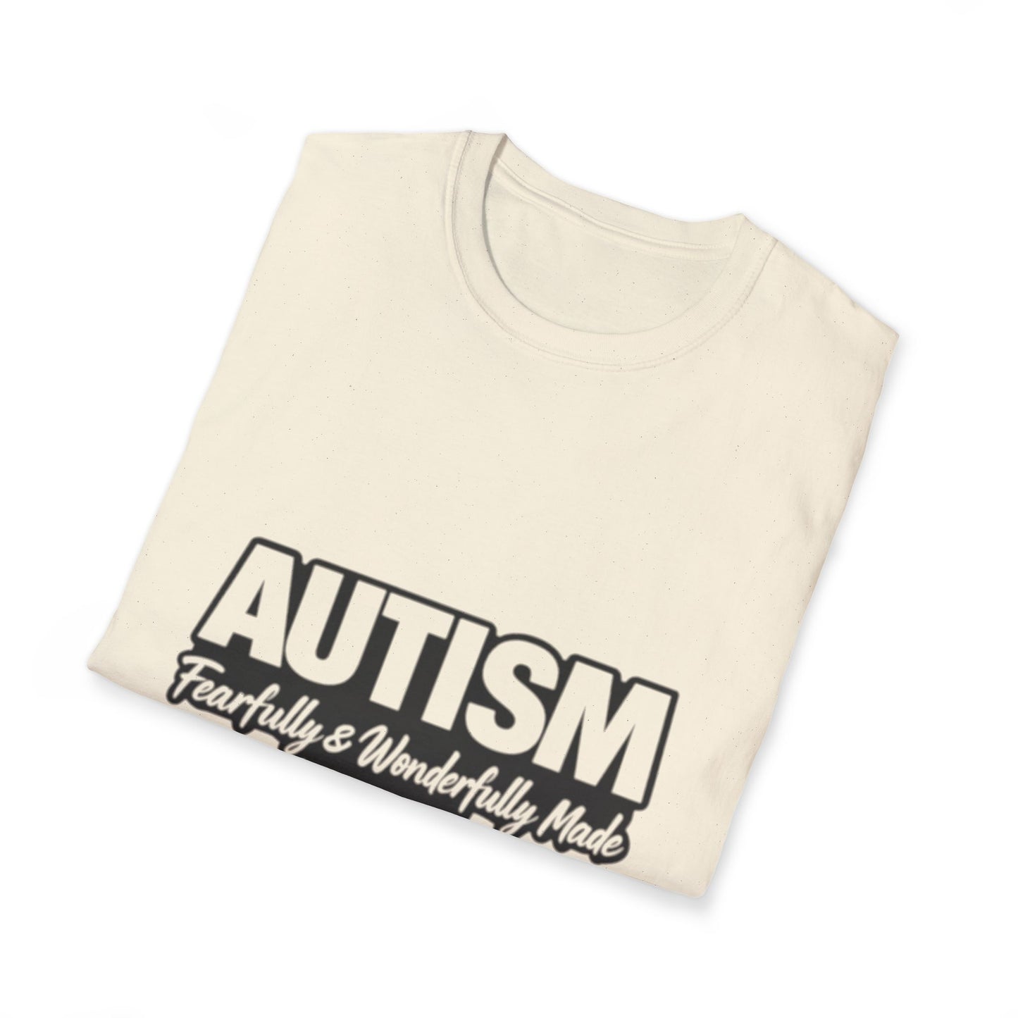 Autism — Fearfully & Wonderfully Made T-Shirt (Psalm 139:14)