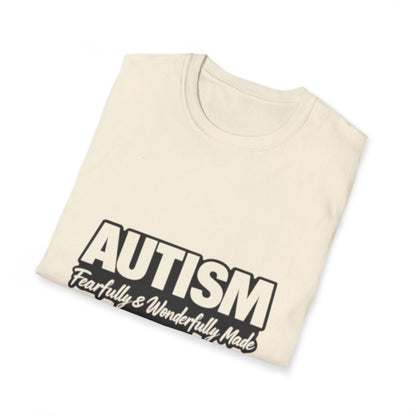 Autism — Fearfully & Wonderfully Made T-Shirt (Psalm 139:14)