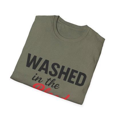 Washed in the Blood T-Shirt — Christian Faith Graphic Tee