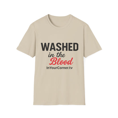 Washed in the Blood T-Shirt — Christian Faith Graphic Tee