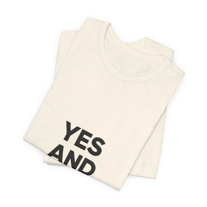 Yes And Amen Tee | Retro Americana diner sign tee, vintage menu style