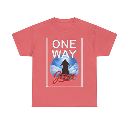 One Way Jesus T-Shirt – Christian Faith Graphic Tee