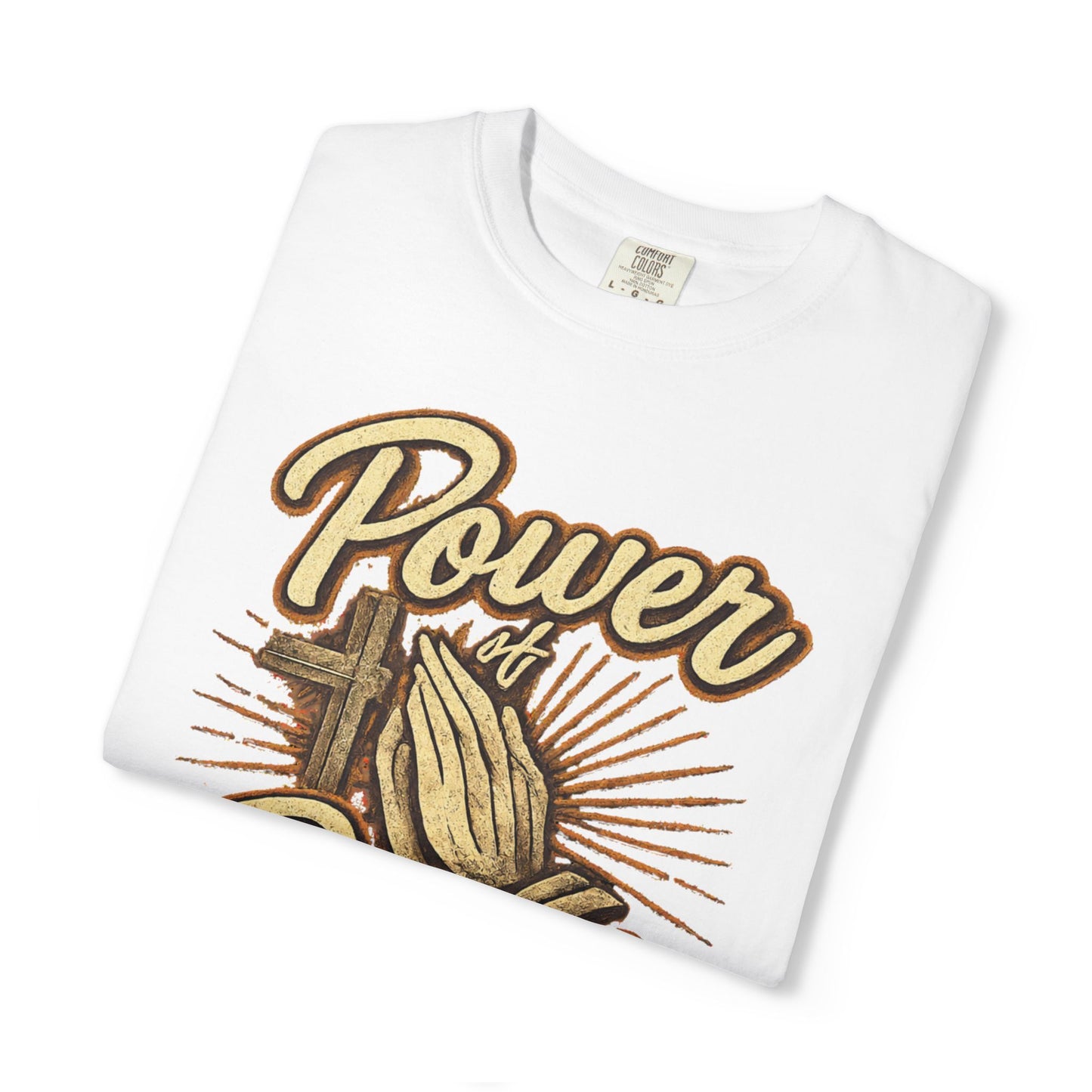 Prayer T-Shirt – "Power of Prayer" Christian Tee (Mark 11:24)