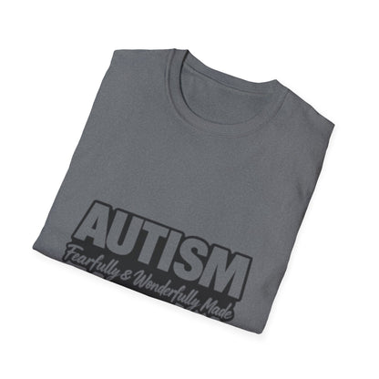 Autism — Fearfully & Wonderfully Made T-Shirt (Psalm 139:14)