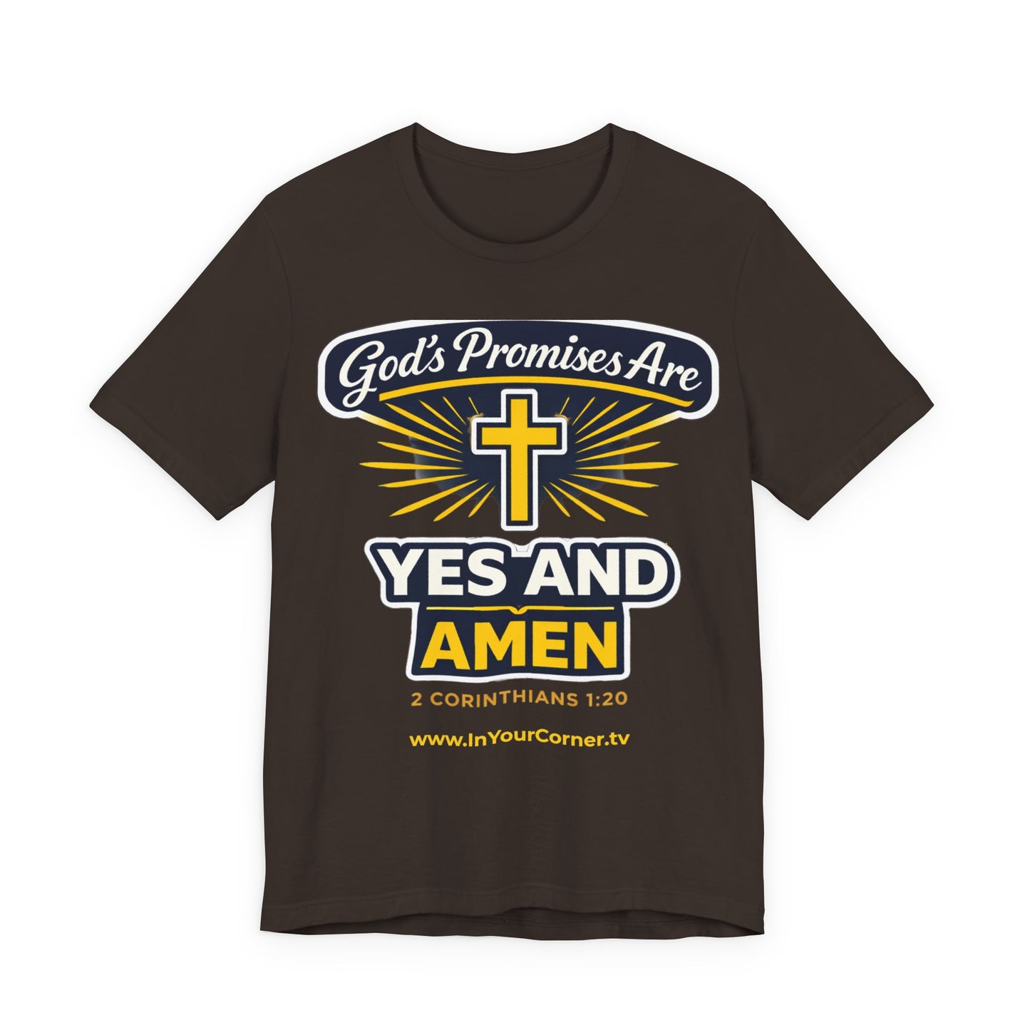 Faithful Promises T-Shirt — Scripture 'God Is Faithful' Prayer Tee
