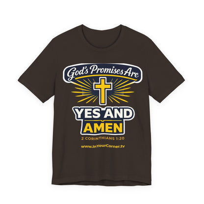 Faithful Promises T-Shirt — Scripture 'God Is Faithful' Prayer Tee