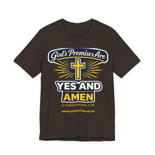 Faithful Promises T-Shirt — Scripture 'God Is Faithful' Prayer Tee