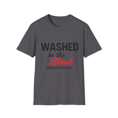 Washed in the Blood T-Shirt — Christian Faith Graphic Tee