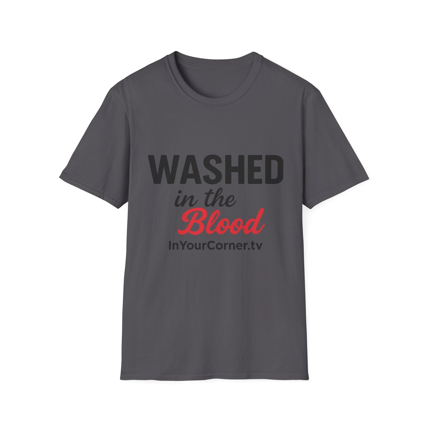 Washed in the Blood T-Shirt — Christian Faith Graphic Tee