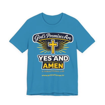 Faithful Promises T-Shirt — Scripture 'God Is Faithful' Prayer Tee