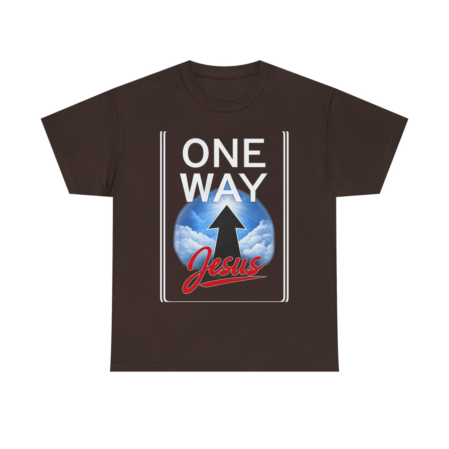 One Way Jesus T-Shirt – Christian Faith Graphic Tee