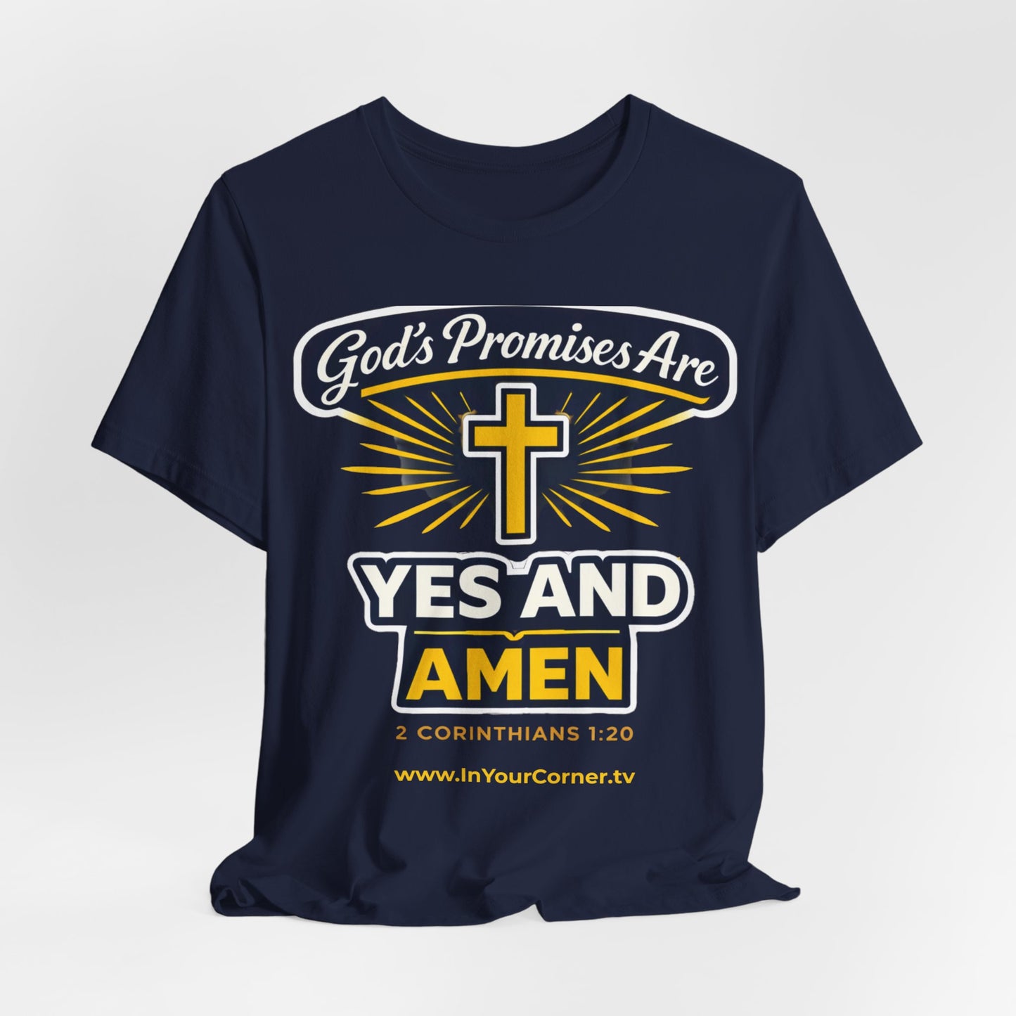 Faithful Promises T-Shirt — Scripture 'God Is Faithful' Prayer Tee