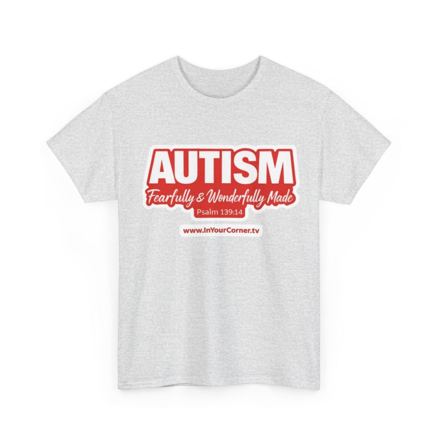 Autism Awareness Tee — "Autism: Fearfully & Wonderfully Made" Comfort Fit Shirt