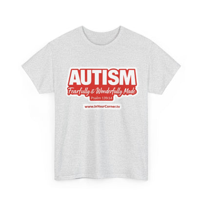 Autism Awareness Tee — "Autism: Fearfully & Wonderfully Made" Comfort Fit Shirt