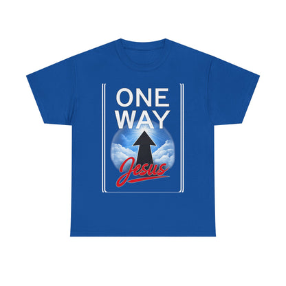 One Way Jesus T-Shirt – Christian Faith Graphic Tee