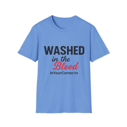 Washed in the Blood T-Shirt — Christian Faith Graphic Tee
