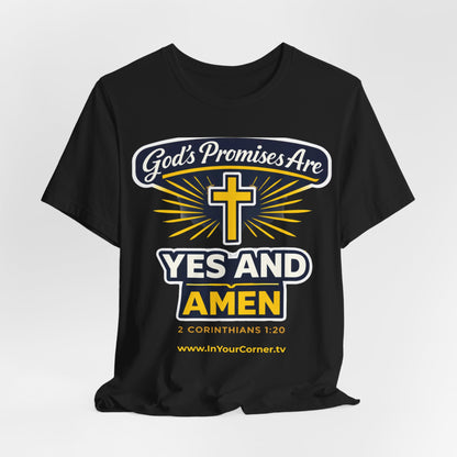 Faithful Promises T-Shirt — Scripture 'God Is Faithful' Prayer Tee