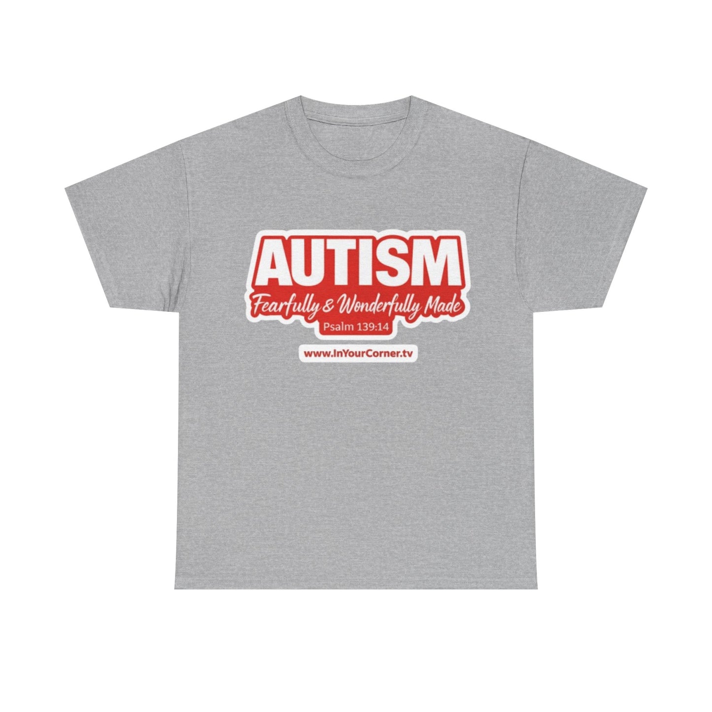 Autism Awareness Tee — "Autism: Fearfully & Wonderfully Made" Comfort Fit Shirt