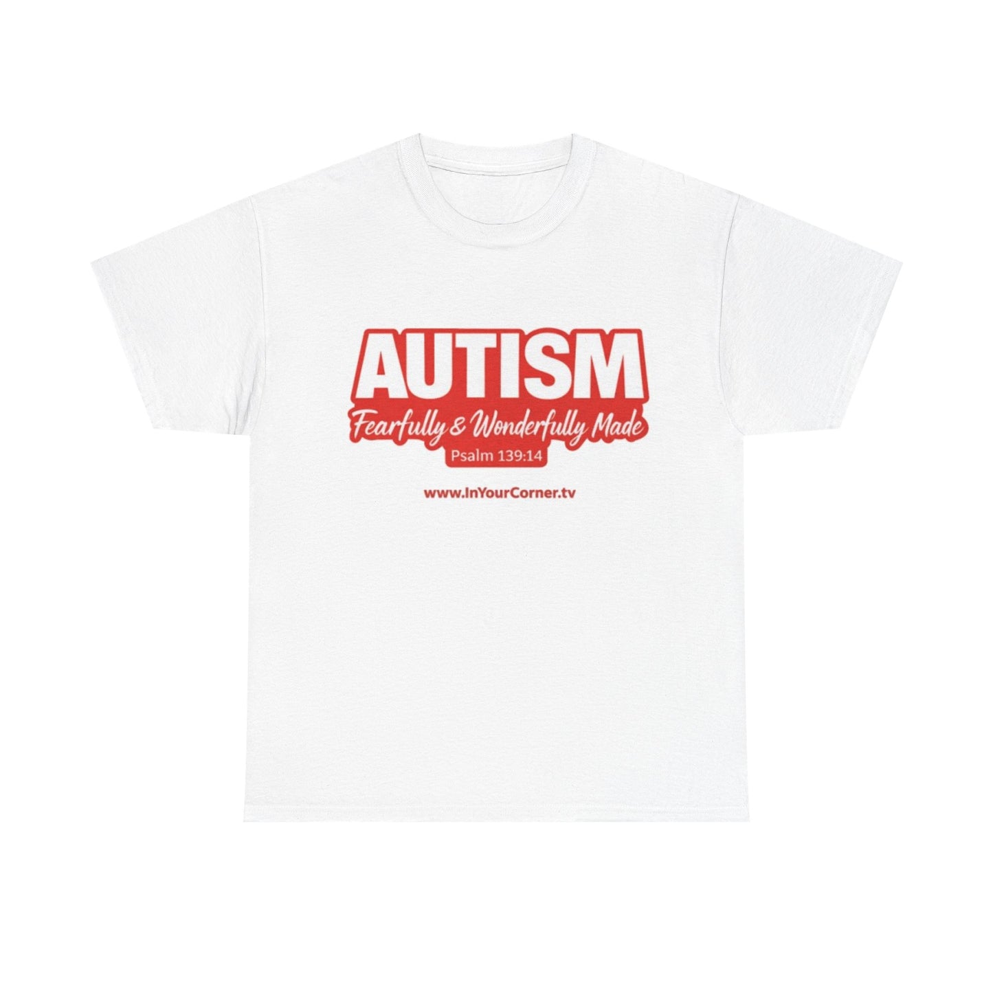 Autism Awareness Tee — "Autism: Fearfully & Wonderfully Made" Comfort Fit Shirt