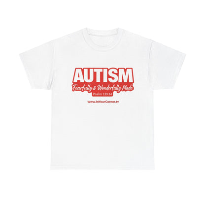 Autism Awareness Tee — "Autism: Fearfully & Wonderfully Made" Comfort Fit Shirt