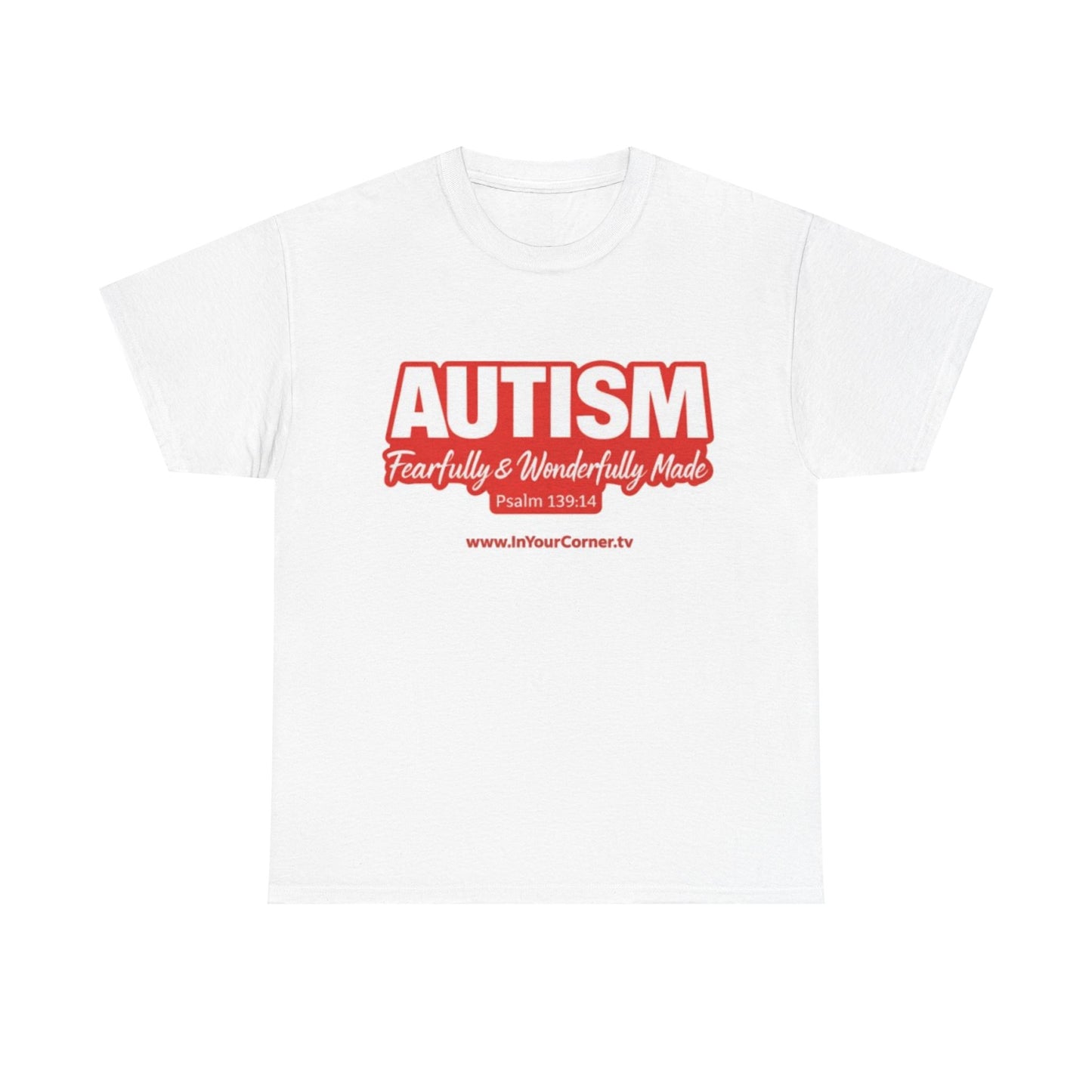 Autism Awareness Tee — "Autism: Fearfully & Wonderfully Made" Comfort Fit Shirt