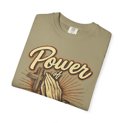 Prayer T-Shirt – "Power of Prayer" Christian Tee (Mark 11:24)