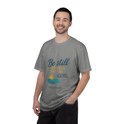 Be Still Psalm 46:10 T-Shirt — Christian Faith Graphic Tee