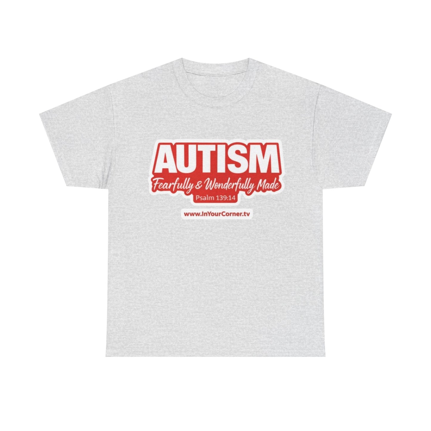 Autism Awareness Tee — "Autism: Fearfully & Wonderfully Made" Comfort Fit Shirt