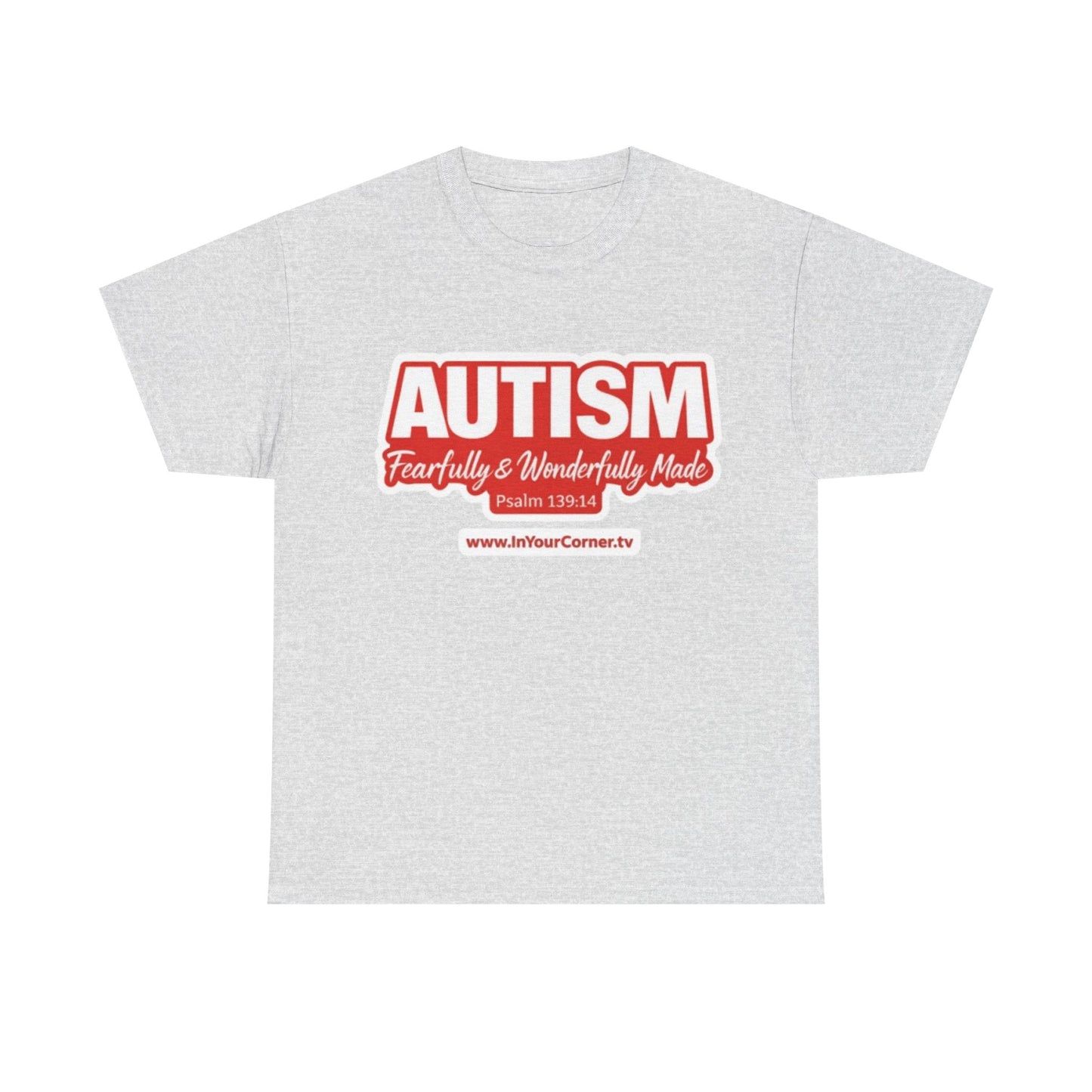 Autism Awareness Tee — "Autism: Fearfully & Wonderfully Made" Comfort Fit Shirt