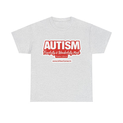 Autism Awareness Tee — "Autism: Fearfully & Wonderfully Made" Comfort Fit Shirt