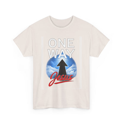 One Way Jesus T-Shirt – Christian Faith Graphic Tee