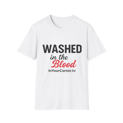 Washed in the Blood T-Shirt — Christian Faith Graphic Tee