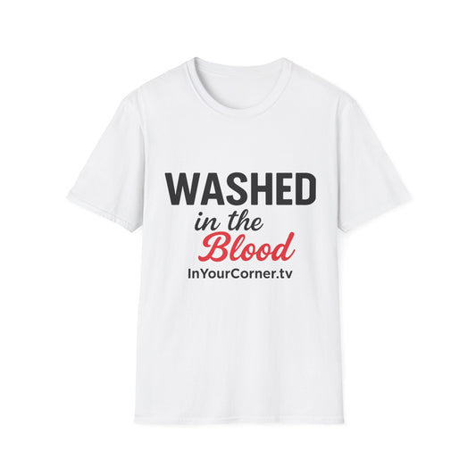Washed in the Blood T-Shirt — Christian Faith Graphic Tee
