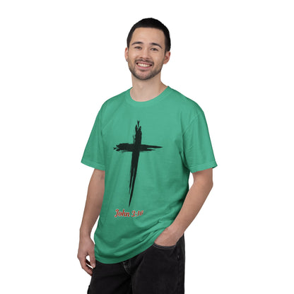 John 3:16 Cross T-Shirt — Christian Faith Tee