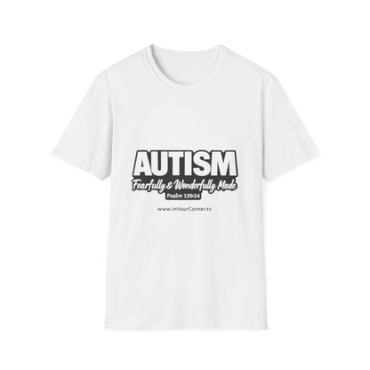 Autism — Fearfully & Wonderfully Made T-Shirt (Psalm 139:14)