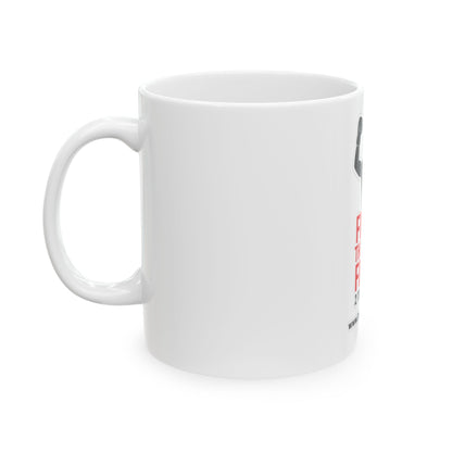 Fight the Good Fight Ceramic Mug — 11oz/15oz Inspirational Christian Coffee Cup (2 Timothy 4:7)