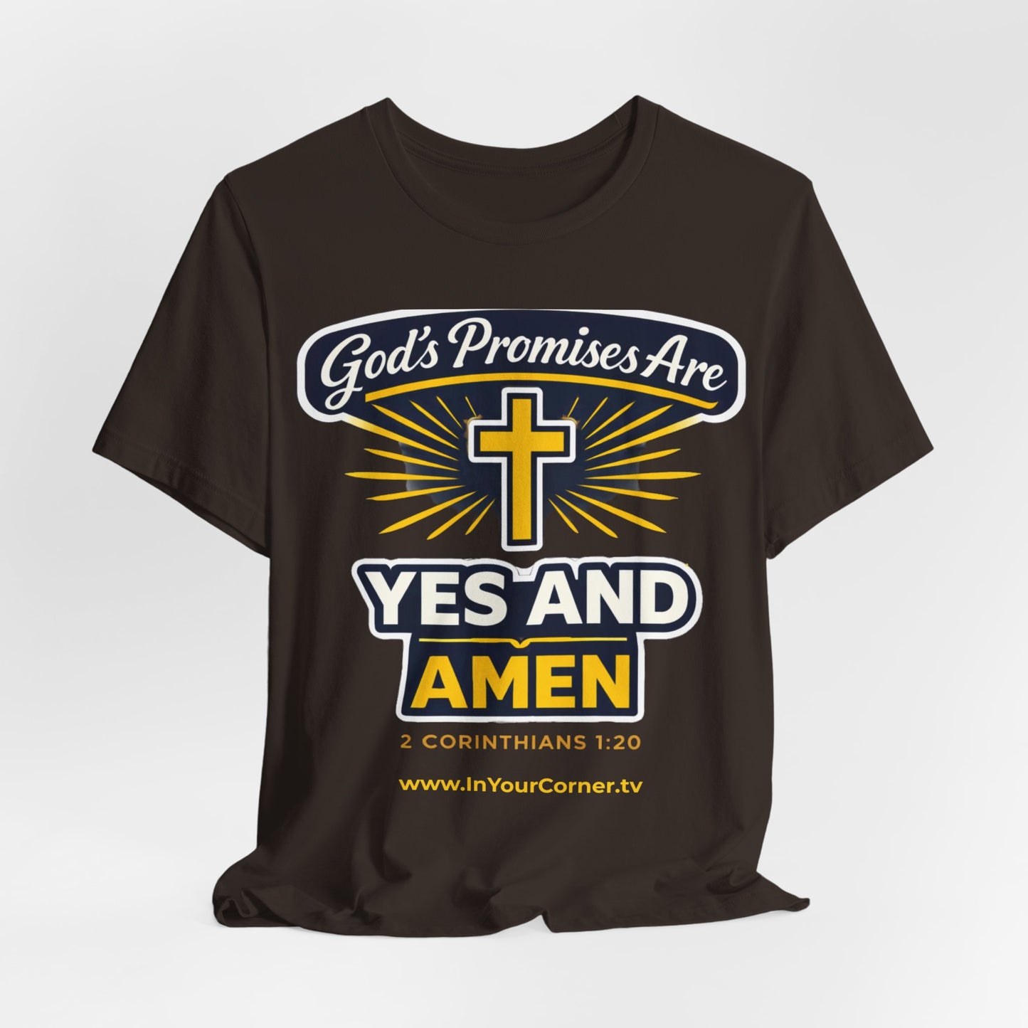 Faithful Promises T-Shirt — Scripture 'God Is Faithful' Prayer Tee