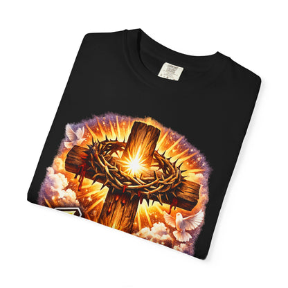 4GIVN Cross Graphic T-Shirt — Christian Faith Vintage Revival Tee