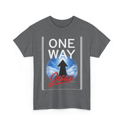 One Way Jesus T-Shirt – Christian Faith Graphic Tee