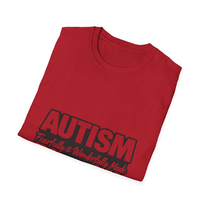 Autism — Fearfully & Wonderfully Made T-Shirt (Psalm 139:14)