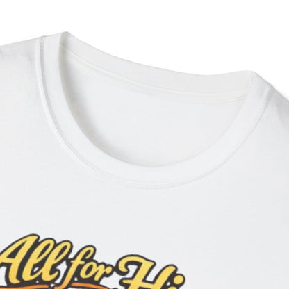 Christian Cross T-Shirt — "All For Him, Him For All" Faith Graphic Tee