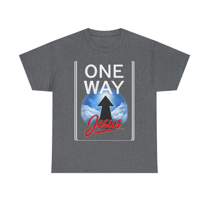 One Way Jesus T-Shirt – Christian Faith Graphic Tee