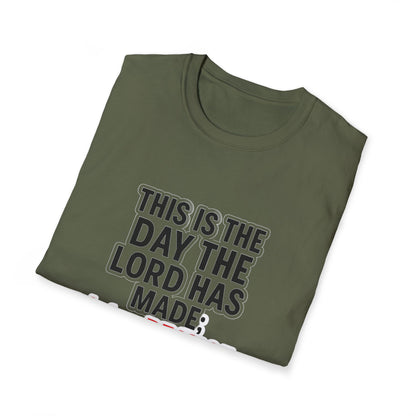 Christian T-Shirt — "This Is The Day" Psalm 118:24 Inspirational Tee